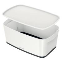 Leitz MyBox WOW Aufbewahrungsbox Rechteckig ABS Synthetik Grau, Weiß