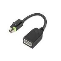 Lenovo 4X90Q93975 Videokabel-Adapter Mini DisplayPort DisplayPort Schwarz