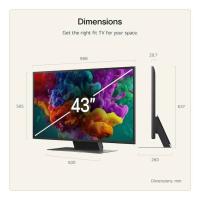 LG 43QNED87B6A Fernseher 109,2 cm (43'') 4K Ultra HD Smart-TV WLAN Schwarz, bild 3 von 20 ansehen