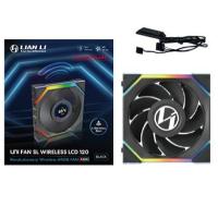 Lian Li UNI FAN SL Wireless LCD 120 Reverse Blade Computergehäuse Ventilator 12 cm Schwarz 1 Stück(e)