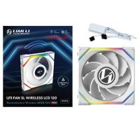 Lian Li UNI FAN SL Wireless LCD 120 Reverse Blade Computergehäuse Ventilator 12 cm Weiß 1 Stück(e)