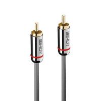 Lindy 35339 Audio-Kabel 1 m RCA Anthrazit