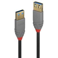 Lindy 36762 USB Kabel USB 3.2 Gen 1 (3.1 Gen 1) 2 m USB A Schwarz