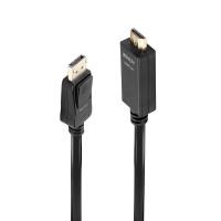 Lindy 36923 Videokabel-Adapter 3 m DisplayPort HDMI Typ A (Standard) Schwarz