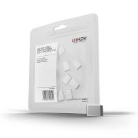 Lindy 40439 Schnittstellenblockierung USB Typ-C Weiß 10 Stück(e)