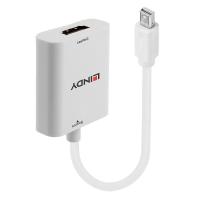 Lindy 41069 Videokabel-Adapter Mini DisplayPort HDMI Typ A (Standard) Weiß