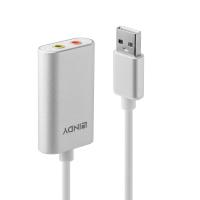 Lindy 42926 Audio-Konverter Silber, Weiß