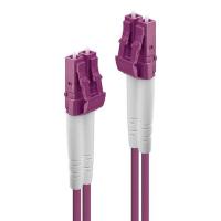 Lindy 46344 InfiniBand/Glasfaserkabel 10 m LC Pink