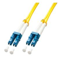 Lindy 47451 InfiniBand/Glasfaserkabel 2 m LC Gelb