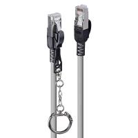 Lindy 47603 Netzwerkkabel Grau 1,5 m Cat6a S/FTP (S-STP)