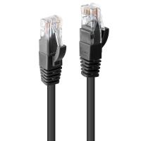 Lindy 48077 Netzwerkkabel Schwarz 1 m Cat6 U/UTP (UTP)