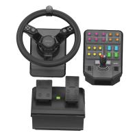 Logitech 945-000062 Spiele-Controller Lenkrad + Pedale Analog / Digital Schwarz