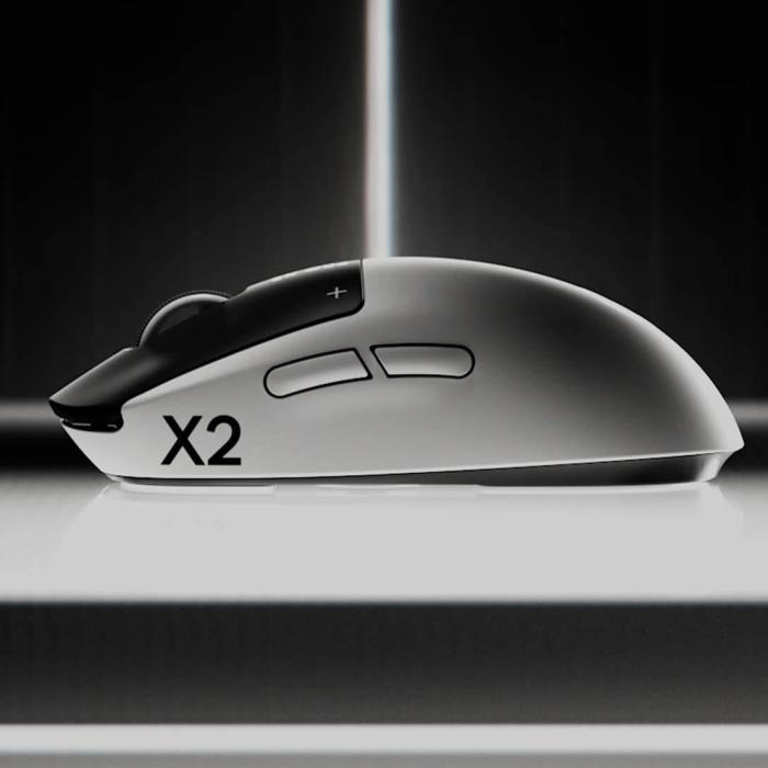 Logitech G PRO X2 SUPERSTRIKE Maus Gaming Rechts RF Wireless + USB Type-C Optisch 44000 DPI — Bild 7 von 10