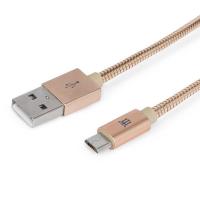 Maillon Technologique Premium MTPMUMG241 USB Kabel USB 2.0 1 m USB A Micro-USB B Gold