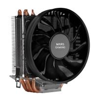 Mars Gaming MCPUBK Computerkühlsystem Prozessor Kühlkörper/Radiator 11 cm Schwarz 1 Stück(e)