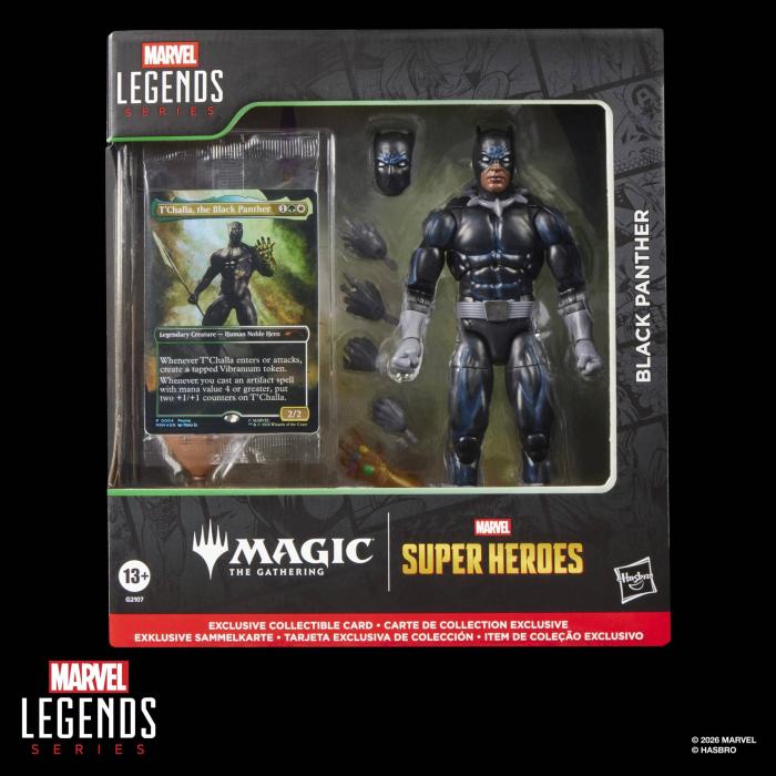 Marvel Legends Series Super Heroes Magic The Gathering Black Panther — Bild 2 von 16