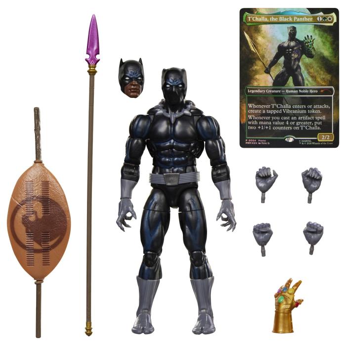 Marvel Legends Series Super Heroes Magic The Gathering Black Panther — Bild 3 von 16