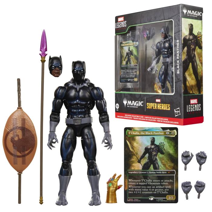 Marvel Legends Series Super Heroes Magic The Gathering Black Panther — Bild 6 von 16