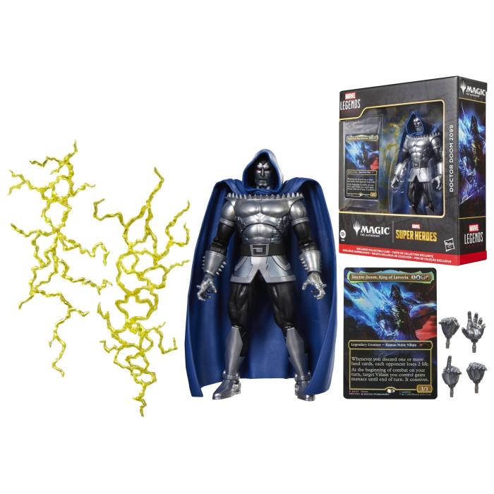 Marvel Legends Series Super Heroes Magic The Gathering Doctor Doom 2099 — Bild 14 von 16