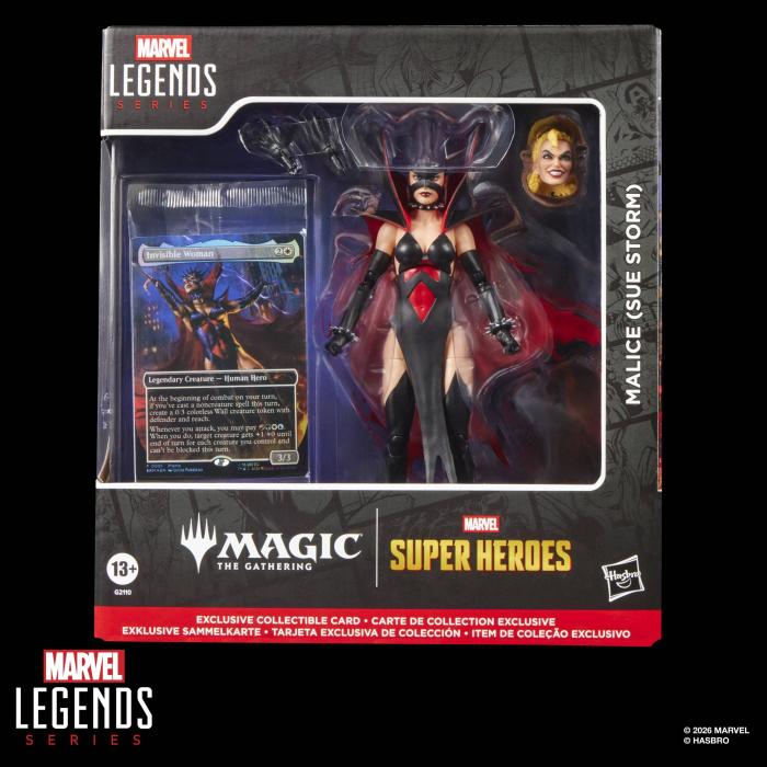 Marvel Legends Series Super Heroes Magic The Gathering Malice (Sue Storm) — Bild 10 von 16