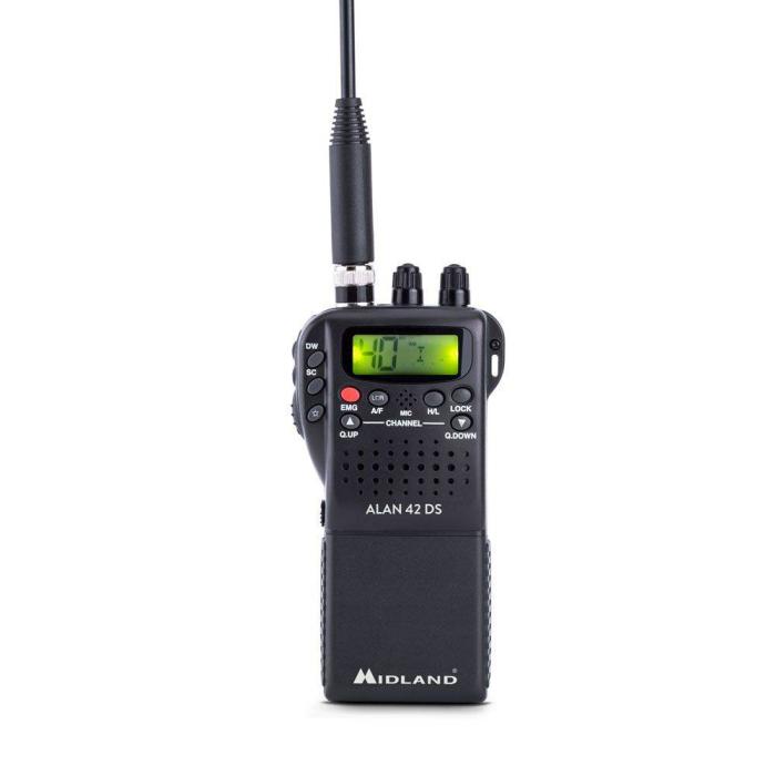 Midland C1267 Funksprechgerät 40 Kanäle 26.565 - 27.99125 MHz Schwarz