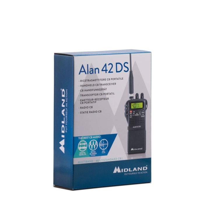 Midland C1267 Funksprechgerät 40 Kanäle 26.565 - 27.99125 MHz Schwarz — Bild 15 von 20