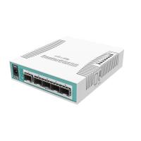 Mikrotik CRS106-1C-5S Netzwerk-Switch Gigabit Ethernet (10/100/1000) Power over Ethernet (PoE) Weiß