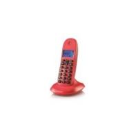 Motorola C1001 DECT-Telefon Anrufer-Identifikation Kirsche (Frucht)
