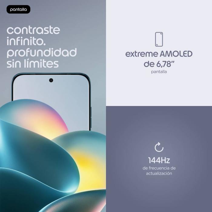 Motorola edge plus edge 70 plus 17,2 cm (6.78'') Dual-SIM Android 16.0 5G USB Typ-C 8 GB 128 GB 6500 mAh Blau — Bild 17 von 18