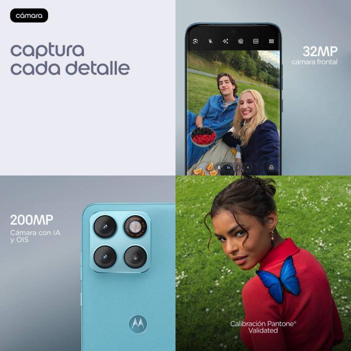 Motorola edge plus edge 70 plus 17,2 cm (6.78'') Dual-SIM Android 16.0 5G USB Typ-C 8 GB 128 GB 6500 mAh Blau — Bild 6 von 18