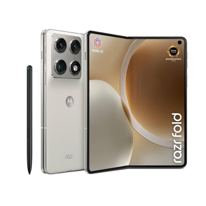 Motorola razr fold 20,6 cm (8.09'') Dual-SIM Android 16.0 5G USB Typ-C 16 GB 512 GB 6000 mAh Weiß — Bild 21 von 30