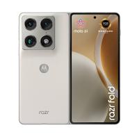 Motorola razr fold 20,6 cm (8.09'') Dual-SIM Android 16.0 5G USB Typ-C 16 GB 512 GB 6000 mAh Weiß