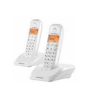 Motorola S12 Duo DECT-Telefon Anrufer-Identifikation Weiß