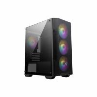 MSI MAG Forge M100A Micro Tower Schwarz, Transparent