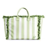 Muitomas BEACHBAGGN Handtasche/Umhängetasche Baumwolle, Polyester Grün Frau Strandtasche