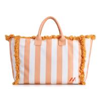 Muitomas BEACHBAGPF Handtasche/Umhängetasche Baumwolle, Polyester Pfirsich Frau Strandtasche