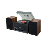 Muse MT-120 MB Heim-Audio-Midisystem Schwarz, Transparent, Holz Manuell