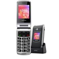 myPhone Rumba 2 6,1 cm (2.4'') Schwarz, Silber Seniorentelefon