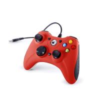 NACON GC-100XF Schwarz, Rot USB Gamepad Analog / Digital PC