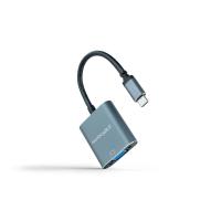 Nanocable 10.16.4101-G USB-Grafikadapter 1920 x 1200 Pixel Grau
