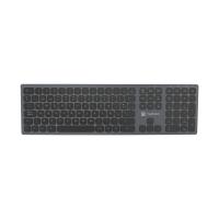 NATEC NKL-1830 Tastatur Universal RF Wireless + Bluetooth QWERTY Spanisch Schwarz, Grau