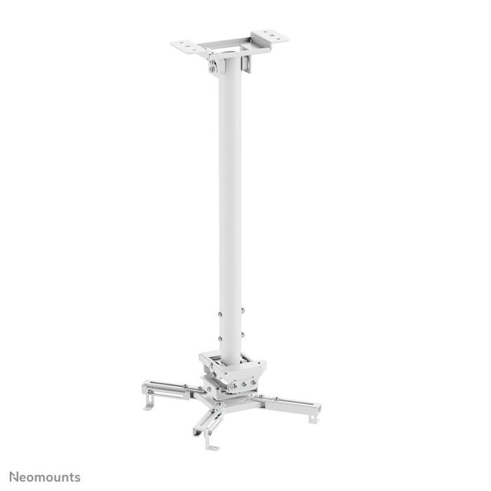 Neomounts CL25-550WH1 Beamer Deckenhalterung - H 74,5-114,5 cm - einfache Installation - volle Bewegung — Bild 3 von 34