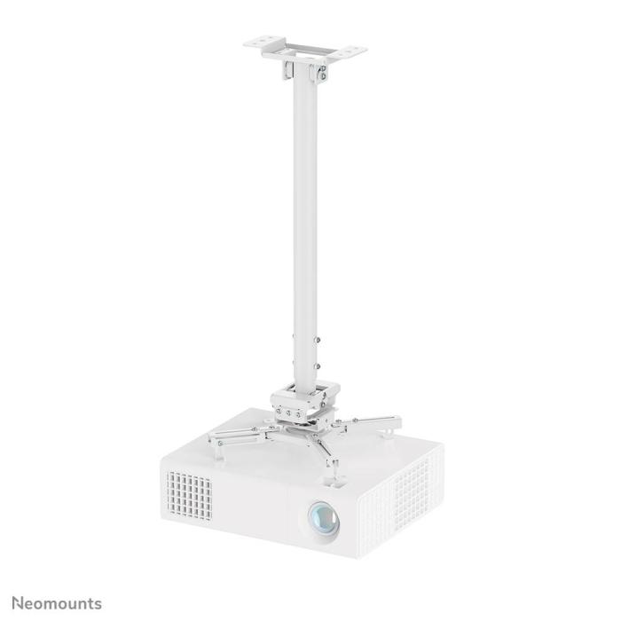 Neomounts CL25-550WH1 Beamer Deckenhalterung - H 74,5-114,5 cm - einfache Installation - volle Bewegung — Bild 18 von 34