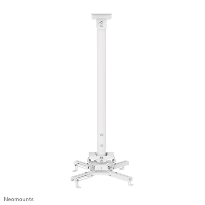 Neomounts CL25-550WH1 Beamer Deckenhalterung - H 74,5-114,5 cm - einfache Installation - volle Bewegung — Bild 7 von 34