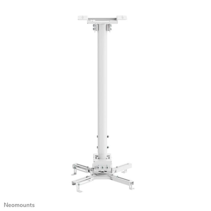 Neomounts CL25-550WH1 Beamer Deckenhalterung - H 74,5-114,5 cm - einfache Installation - volle Bewegung — Bild 22 von 34