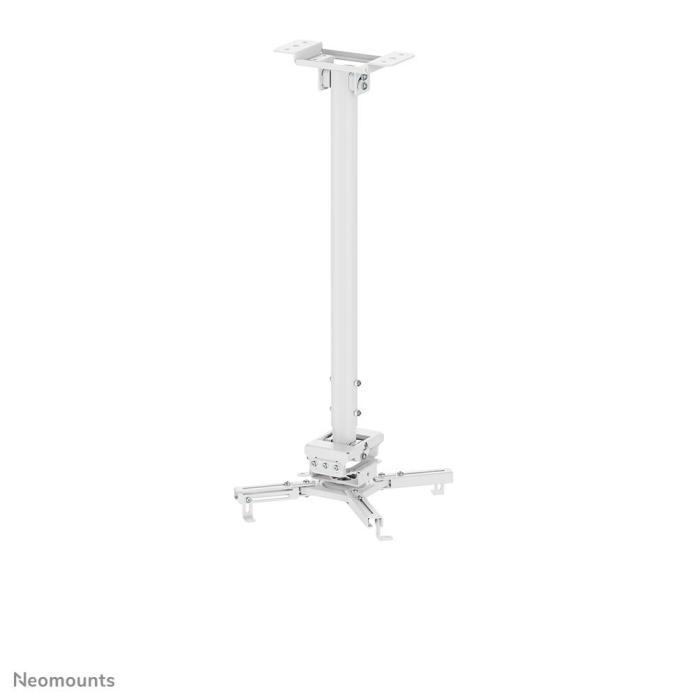 Neomounts CL25-550WH1 Beamer Deckenhalterung - H 74,5-114,5 cm - einfache Installation - volle Bewegung — Bild 19 von 34