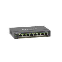 NETGEAR 8-Port Gigabit Ethernet High-Power PoE+ Plus Switch (GS308EPP) Managed L2/L3 Gigabit Ethernet (10/100/1000) Power over Ethernet (PoE) Schwarz