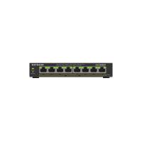 NETGEAR 8-Port Gigabit Ethernet PoE+ Plus Switch (GS308EP) Managed L2/L3 Gigabit Ethernet (10/100/1000) Power over Ethernet (PoE) Schwarz