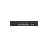 NETGEAR GS305EP Switch 5 Port Gigabit Ethernet LAN PoE Switch Plus (mit 4x PoE+ 63W, Managed Netzwerk Switch mit IGMP Snooping, QoS, VLAN, lüfterloses Metallgehäuse)