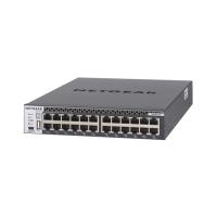 NETGEAR M4300-24X Managed L3 10G Ethernet (100/1000/10000) 1U Schwarz
